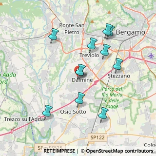 Mappa Via Cavagna, 24044 Dalmine BG, Italia (3.69545)