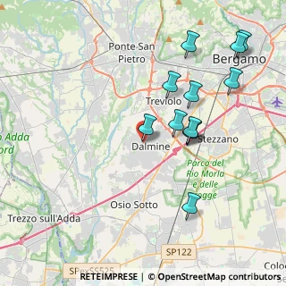 Mappa Via Cavagna, 24044 Dalmine BG, Italia (3.97167)