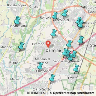 Mappa Via Cavagna, 24044 Dalmine BG, Italia (2.611)
