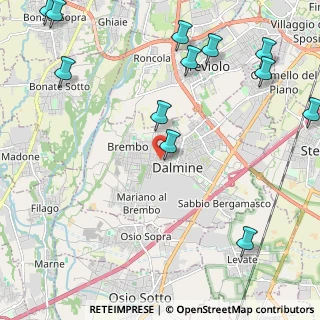 Mappa Via Cavagna, 24044 Dalmine BG, Italia (3.11231)