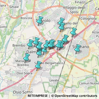 Mappa SP ex Strada Statale 525 del Brembo, 24044 Dalmine BG, Italia (1.3475)