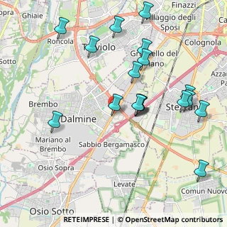 Mappa SP ex Strada Statale 525 del Brembo, 24044 Dalmine BG, Italia (2.14556)