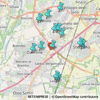 Mappa SP ex Strada Statale 525 del Brembo, 24044 Dalmine BG, Italia (2.00154)