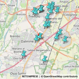Mappa SP ex Strada Statale 525 del Brembo, 24044 Dalmine BG, Italia (2.3705)