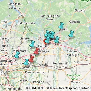 Mappa SP ex Strada Statale 525 del Brembo, 24044 Dalmine BG, Italia (11.41846)
