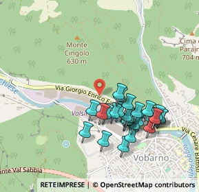 Mappa Via Giorgio Enrico Falck, 25079 Vobarno BS, Italia (0.45862)