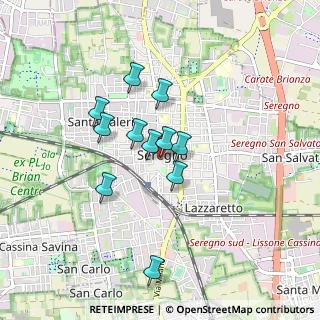 Mappa Corso del Popolo, 20831 Seregno MB, Italia (0.67455)