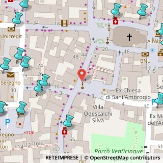 Mappa Piazza Italia, 20831 Seregno MB, Italia (0.13)