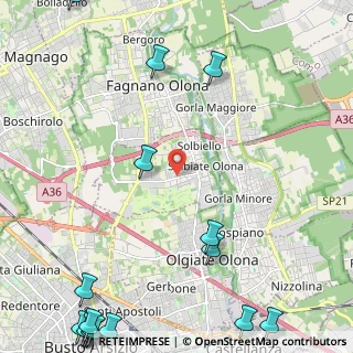 Mappa Via Don Carlo Parravicini, 21058 Solbiate Olona VA, Italia (3.81294)