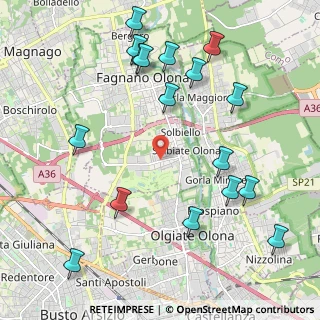 Mappa Via Don Carlo Parravicini, 21058 Solbiate Olona VA, Italia (2.48059)