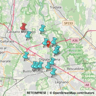 Mappa Vicolo S. Vito, 21058 Solbiate Olona VA, Italia (3.53429)