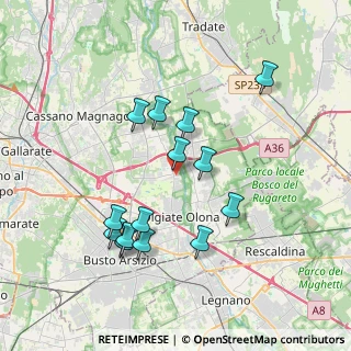 Mappa Vicolo S. Vito, 21058 Solbiate Olona VA, Italia (3.52143)