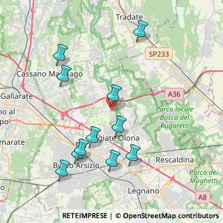 Mappa Vicolo S. Vito, 21058 Solbiate Olona VA, Italia (4.23273)