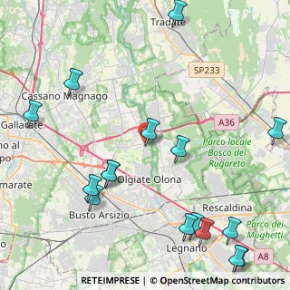 Mappa Vicolo S. Vito, 21058 Solbiate Olona VA, Italia (5.7125)
