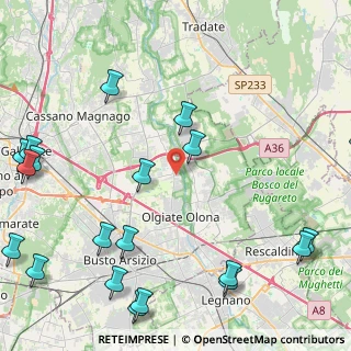 Mappa Vicolo S. Vito, 21058 Solbiate Olona VA, Italia (6.3045)