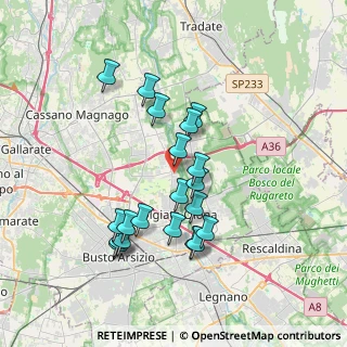Mappa Vicolo S. Vito, 21058 Solbiate Olona VA, Italia (3.3365)
