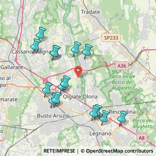 Mappa Vicolo S. Vito, 21058 Solbiate Olona VA, Italia (4.20667)