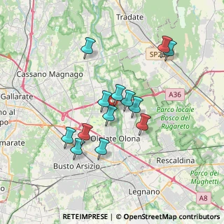 Mappa Vicolo S. Vito, 21058 Solbiate Olona VA, Italia (3.08692)