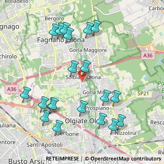 Mappa Vicolo S. Vito, 21058 Solbiate Olona VA, Italia (2.3465)