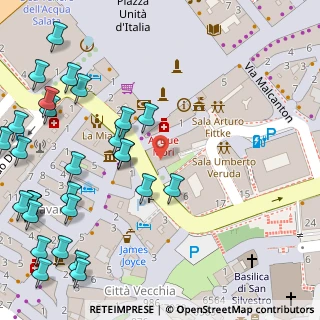 Mappa Via S. Sebastiano, 34121 Trieste TS, Italia (0.07586)