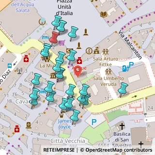 Mappa Via Punta del Forno, 34121 Trieste TS, Italia (0.0636)