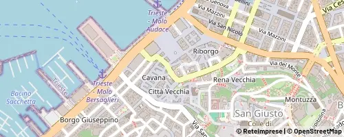 Mappa Trieste