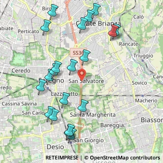 Mappa Viale della Repubblica, 20038 Seregno MB, Italia (2.419)