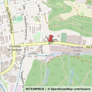 Mappa Via Angelo Antonini, 74, 25068 Sarezzo, Brescia (Lombardia)