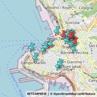 Mappa Star Hotels, 34121 Trieste TS, Italia (0.823)