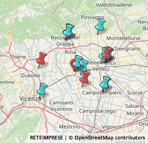 Mappa 35013 Cittadella PD, Italia (11.535)