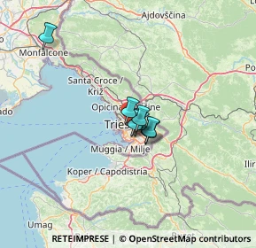 Mappa Via Umberto Felluga, 34142 Trieste TS, Italia (35.51813)