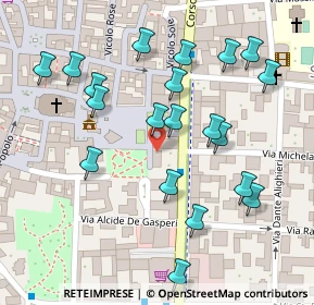 Mappa Viale dei Giardini, 20813 Seregno MB, Italia (0.129)