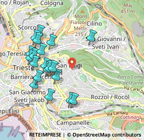 Mappa 34142 Trieste TS, Italia (0.9765)