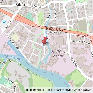 Mappa Via delle Industrie, 32, 31057 Silea, Treviso (Veneto)