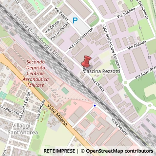 Mappa Via Olona, 104, 21013 Gallarate, Varese (Lombardia)