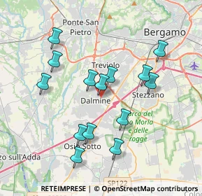 Mappa Via Conte Ratti, 24044 Dalmine BG, Italia (3.54643)