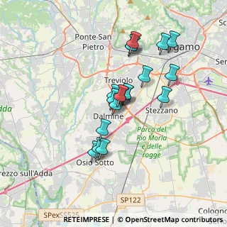 Mappa Via Ratti Conte Franco, 24044 Dalmine BG, Italia (2.83789)