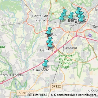 Mappa Via Conte Ratti, 24044 Dalmine BG, Italia (4.24273)