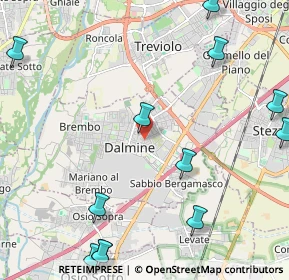 Mappa Largo Fratelli Pirovano, 24044 Dalmine BG, Italia (3.11154)