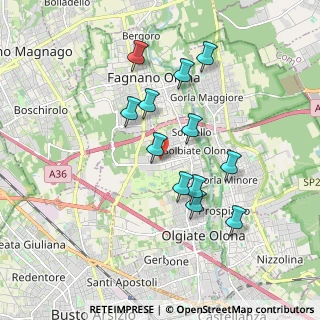 Mappa Via IV Novembre, 21058 Solbiate Olona VA, Italia (1.62833)
