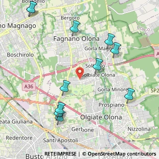 Mappa Via IV Novembre, 21058 Solbiate Olona VA, Italia (2.54455)