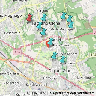 Mappa Via IV Novembre, 21058 Solbiate Olona VA, Italia (1.98545)
