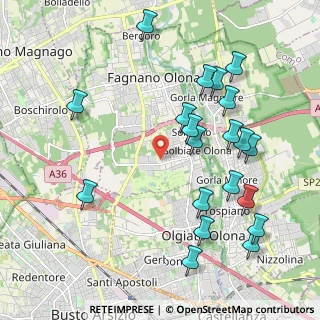 Mappa Via IV Novembre, 21058 Solbiate Olona VA, Italia (2.2675)
