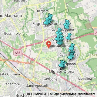 Mappa Via IV Novembre, 21058 Solbiate Olona VA, Italia (1.751)