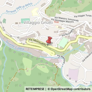 Mappa Via Monsuello,  228, 25065 Lumezzane, Brescia (Lombardia)