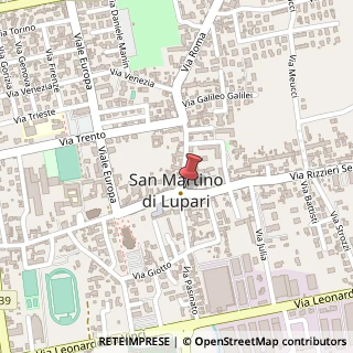 Mappa Via Roma, 2, 35018 San Martino di Lupari, Padova (Veneto)