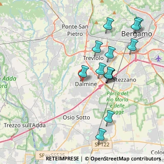 Mappa Via Maestri del Lavoro, 24044 Dalmine BG, Italia (4.14231)