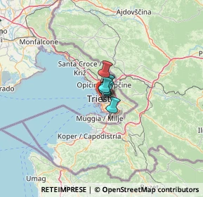 Mappa Corso Umberto Saba, 34131 Trieste TS, Italia (22.11818)