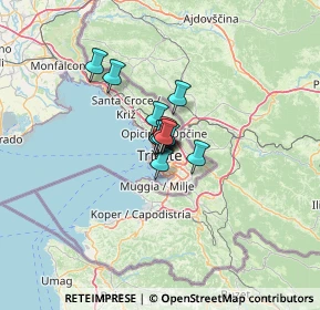 Mappa Corso Umberto Saba, 34131 Trieste TS, Italia (5.2325)