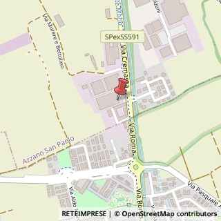 Mappa Via Cremasca, 94, 24052 Azzano San Paolo, Bergamo (Lombardia)